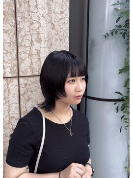 シアン 栄店(CYAN.) クールな雰囲気になれる暗めアッシュウルフ