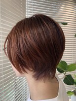 アース 三田南ウッディタウン店(HAIR&MAKE EARTH)&nbsp;大人可愛い小顔ショートボブ前下がりショート