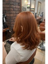 ヘアメイク フレンシア(hair make flencia)&nbsp;美人度アップ！くびれレイヤーミディ【004スタイル】