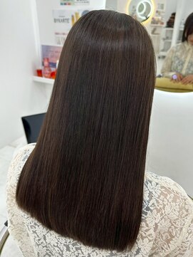 アイニ 天王寺アポロ店(aini) モカブラウンストレート