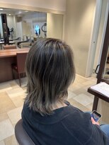 アッシュ 久が原店(Ash)&nbsp;バレイヤージュ風ハイライト