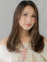 カバーヘア ブリス 川口(COVER HAIR bliss)&nbsp;フェイスフレーミングミストバングかきあげロングX川口30代40代