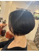 乾かすだけで決まる！大人の美艶シルエットボブ【084スタイル】