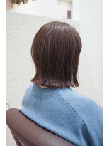 シュク 高円寺(SYUK)&nbsp;くびれボブ/オリーブベージュ/赤み消し【SYUK高円寺】kanna