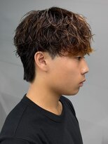 エルマーク 和歌山(L-MARK) マッシュヘア/黒髪/メンズカット/men's/フェザーパーマ