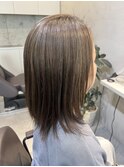 大人の素敵な白髪ぼかしハイライト！福岡ハイライト/白髪ぼかし