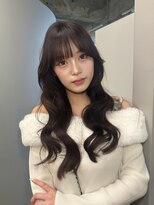 カノエ(canoe)&nbsp;ワインレッドカラー顔周りレイヤー20代～50代【西新大濠荒戸】
