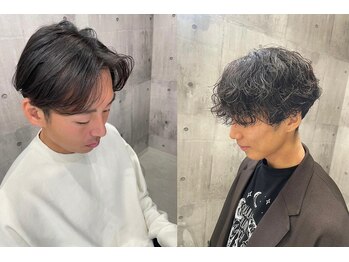 エミュ ヘアー(emu.hair)の写真/【メンズパーマ比率80%以上】ビジネススタイル～カジュアルスタイルまで幅広く対応◎