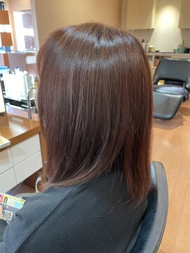 モッズヘア 足利(mod'hair) 20代30代髪質改善カラーラベンダーグレージュ透明感