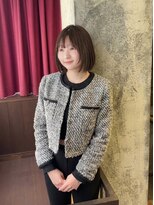 モードケイズ テソロ店(MODE K's) 【ふんわり軽い】レイヤーボブ×小顔シルエット