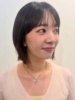 ヘアワン(HAIR One)&nbsp;パーマ落としで切りっぱなしボブ