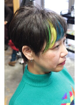 オーバーキャプテンネイキッド(OVER CAPTAIN NAKED) ミセスでも挑戦！ポイント３カラー☆モードショート