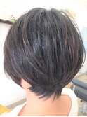ショート＃レイヤー×グラデーション