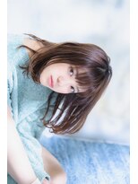 ヴァンクシー バイ ルナ(VANKCY by Luna)&nbsp;【neolive plus　向ヶ丘】さらツヤ ストレート ワンカールミディ