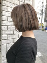 パーク(PAAQ) 【田中智大】切りっぱなしボブ×とろみ (ベージュ)