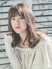 10セクション小顔カット+83%高濃度美容液カラー+自然派ストレート　￥17160