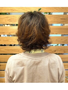 ピッカヘアーデザイン(PICKA hair-design) 癖毛を活かしたウルフカット☆