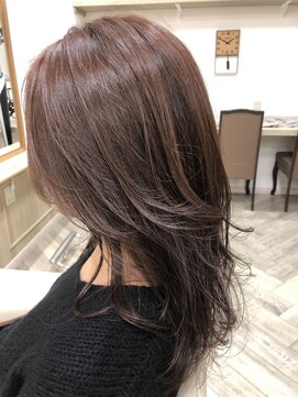 ラシックヘア 土山店(LASSIC HAIR) レイヤー×ラベンダーカラー