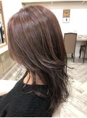 レイヤー×ラベンダーカラー