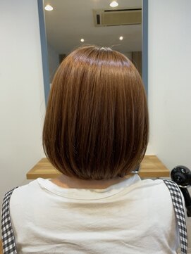 オルファ イオンタウン松ケ崎店(OLFA) クラゲヘアー/小顔に見せるヘア/ココアベージュ/松ヶ崎/北柏