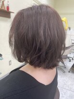 プールドゥマン 屯田(POUR DEMAIN) 【POURDEMAIN】ふんわりミディアムボブ