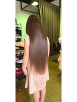 マリアクロス(MARIA CROSS) ハイロングのワンレングスシャギー