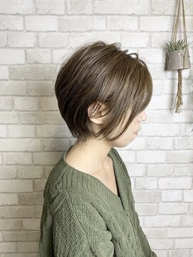 アイズ 渋沢(AIZU) ショート/ショートボブ/くびれショート/丸みショート