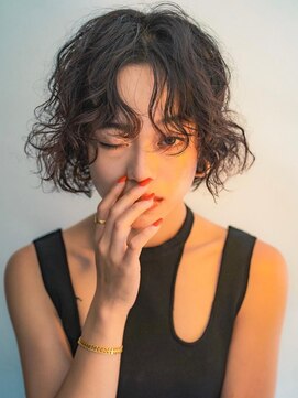 アグ ヘアー ジュジュ 北千住店(Agu hair juju) 《Agu hair》ウェーブパーマボブ 20代30代40代 3