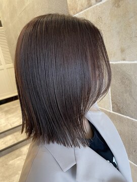 ヴィアンカ 倉敷中央通り店(Vianca) ぷつ切り×ピンクベージュ