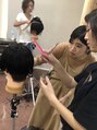 ネロ フタコタマガワ(NERO FUTAKOTAMAGAWA) 外部のカット講習講師をさせて頂きました。カットは基礎が大切。