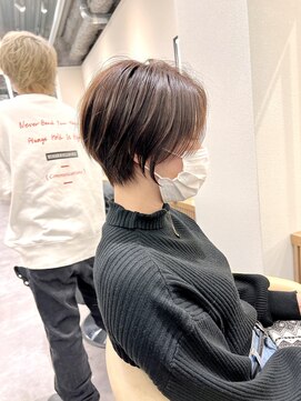 ロンドプロフィール 浦和(Lond profil) Lond.海気　前髪長め大人ショート　浦和ショート