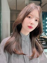 アイティーバイアルバム 藤沢店(IT by ALBUM) くびれる韓国ヘア_ショコラアッシュヘルシースタイル_29098