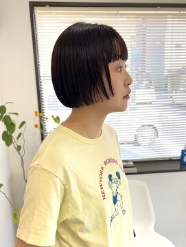 モーメント(a moment) パツっとボブ