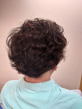 ヴェルデ シンバシ(VERDE SHINBASHI) デザインパーマ マッシュ ツーブロック  フェード 刈上 ビジネス