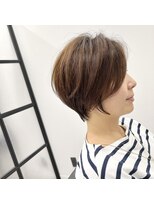 ピックアップ(ｐｉｃｋ ｕｐ)&nbsp;白髪ぼかし丸みショート　ミセス