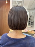 似合わせカット#マチルダボブ#グレージュ#ラベージュ