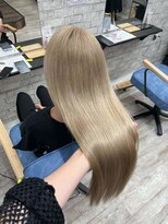 サロンジオ 本厚木(salon the O's) 黒髪/縮毛矯正/酸熱トリートメント/レイヤーロング/髪質改善