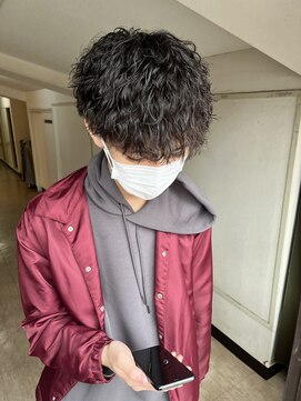 アイズ 海老名(AIZU) ツイストスパイラル スパイラルパーマ マッシュ メンズパーマ