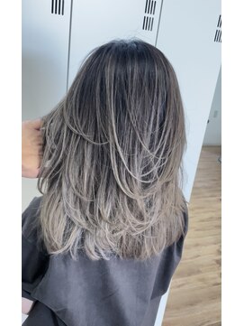 フク ヘアーワークス バイ フェニーチェ(fuku hair works by FENICE) バレイヤージュ