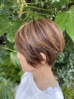 サラ 山口店(SARA)&nbsp;柔らかハイライトで、ふんわり立体カラー