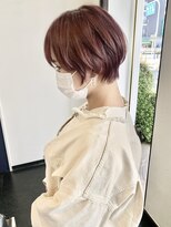 アルコイリスバイドールヘアー(ARCOIRIS by Dollhair)&nbsp;大人ショートボブ暖色カラー酸性ストレートハイライト髪質改善