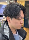 横浜波巻きパーマシャドウパーマツイストスパイラルパーマ30代