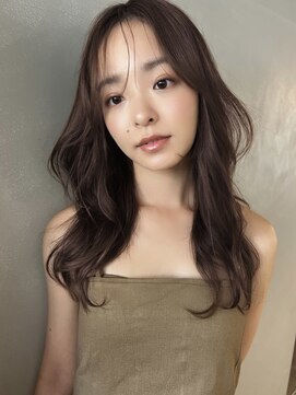 パーク(PARK) 【PARK】レイヤーカット×オリーブベージュ