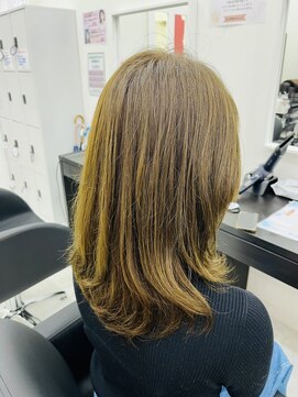 ビーズカラー 鶴岡エスモール店 【大人気くすみカラー】アッシュオリーブ10トーン