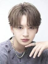 オーシャントーキョー 渋谷神南(OCEAN TOKYO) メンズカットニュアンスパーマブリーチ韓国眉毛ハイライト