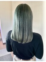 フォルムヘアデザイン 桐生店(FORME hair design)&nbsp;ブリーチ×グリーン