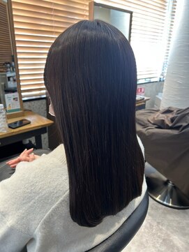 ヘアリゾート粋 トゥジュ 池袋東口店(tujuh) 髪質改善ストレート/セミロング