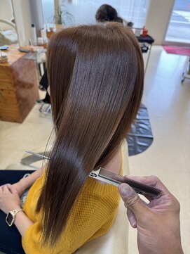 リムルバイアールエイチ(limuL by Яh) 髪質改善カラー【プラチナアッシュ】