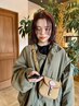 [松本専用]cut + color+ treatment(3step) マイクロバブル付 ￥15500