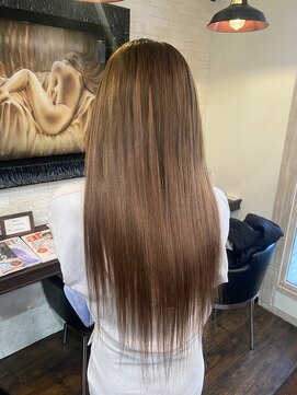 ボアップ 難波店(boappu) #プルエクステ#エクステ#髪質改善トリートメント#ブラウン